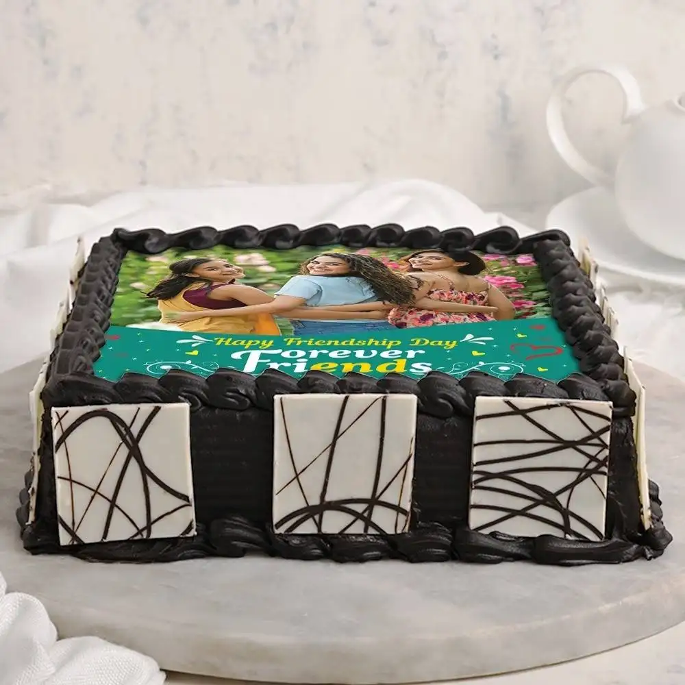 Friends Forever Photo Cake
