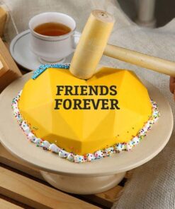Alternative view of Friends Forever Pinata Cake
