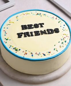 Sparkly Friendship Day Cake