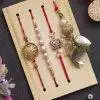 Designer Moti Rakhi's (Set of 4)