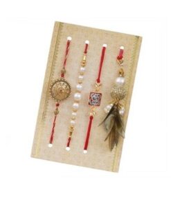 Designer Moti Rakhi's (Set of 4)