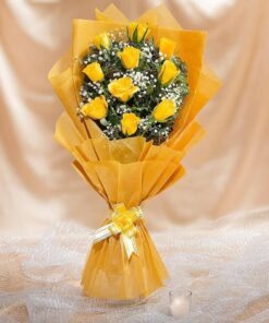 Alternative view of Rakhshabandhan Special Flowers n Rakhi's Combo