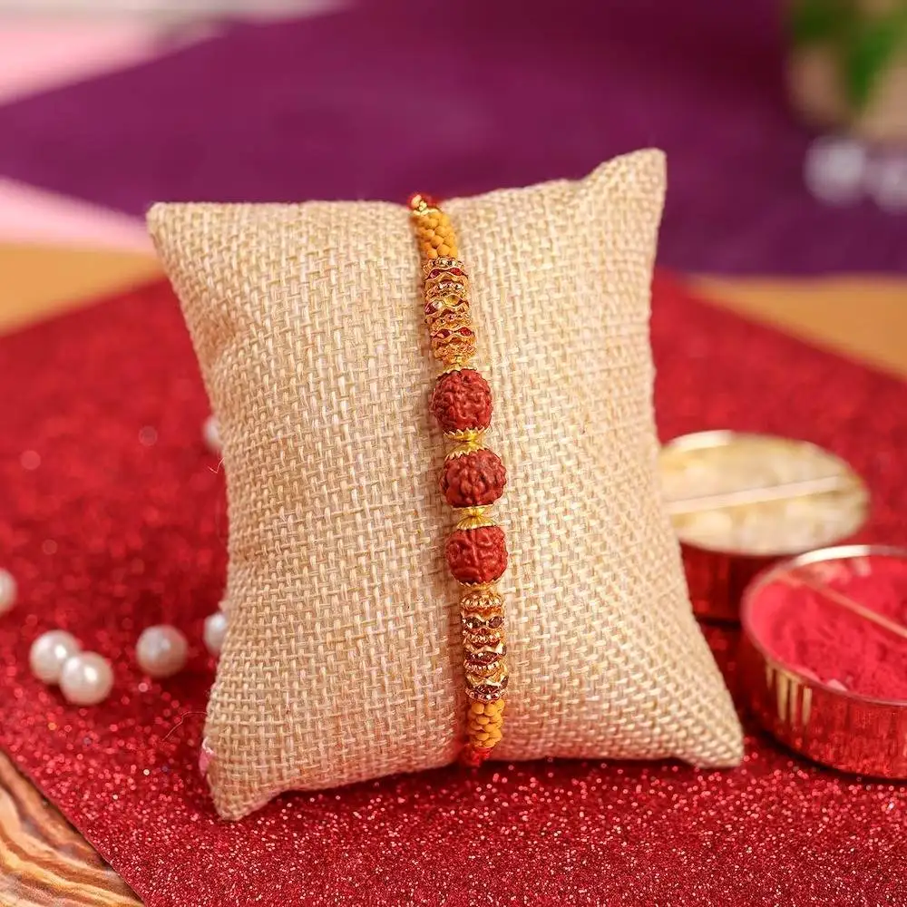 Ser of Rakhi's with Rasmalai Cake