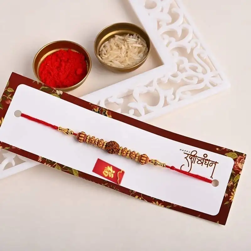 Yellow Roses with Rakhi