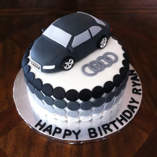Audi Lover Theme Cake