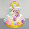 Unicorn Fondant Cakes