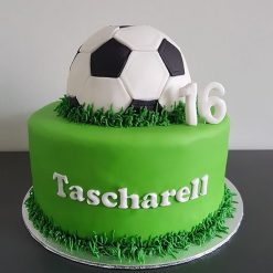 Designer Fondant Cake for Footballer