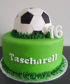 Designer Fondant Cake for Footballer