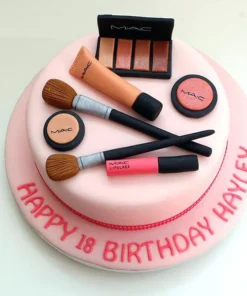 Fondant Cake Beautician Lover