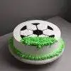 Grassed Special Football Cake