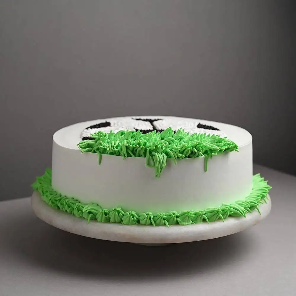 Grassed Special Football Cake
