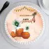 Happy Janmashtami Photo Cake