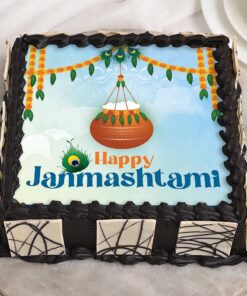 Matki for Janmashtami Cake