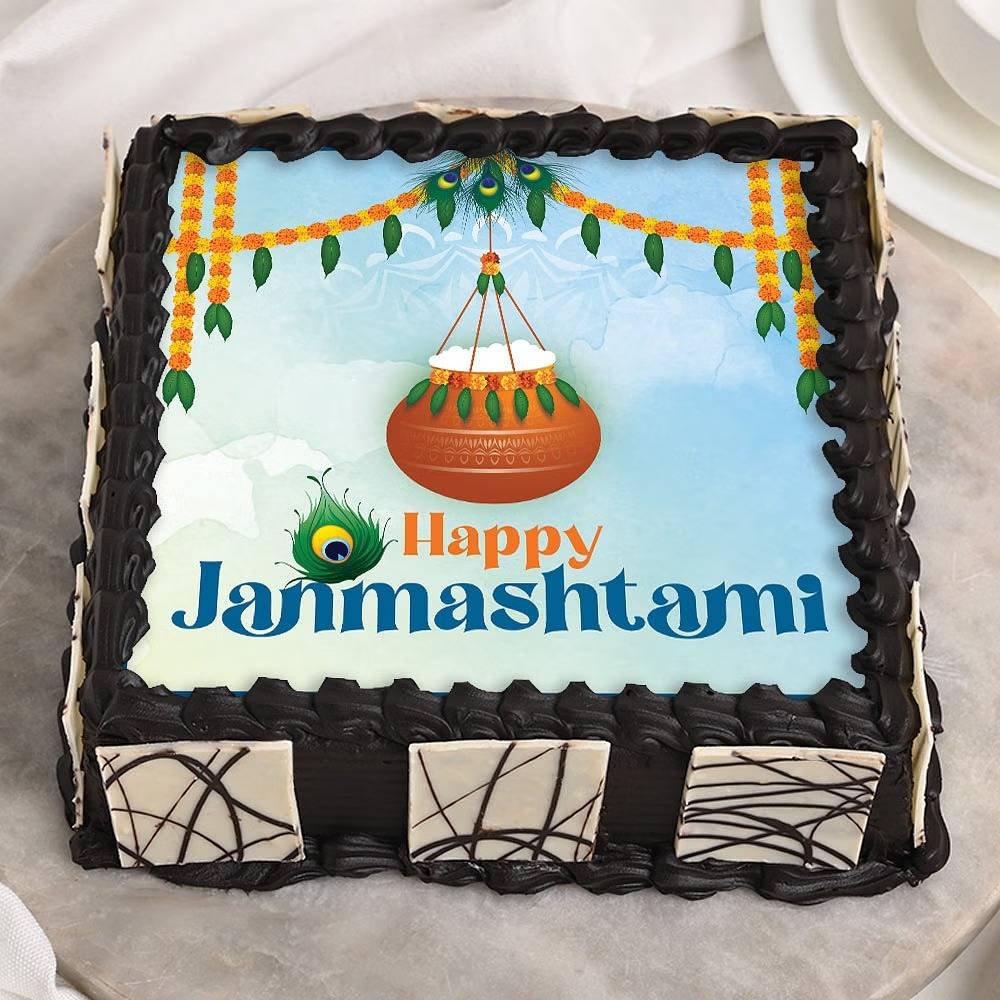 Janmashtami Cakes | Janmashtami Cake Delivery In Faridabad
