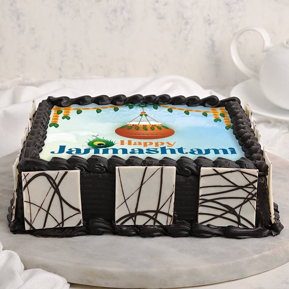 Order Happy Janmashtami Cake Online | Doorstep Cake