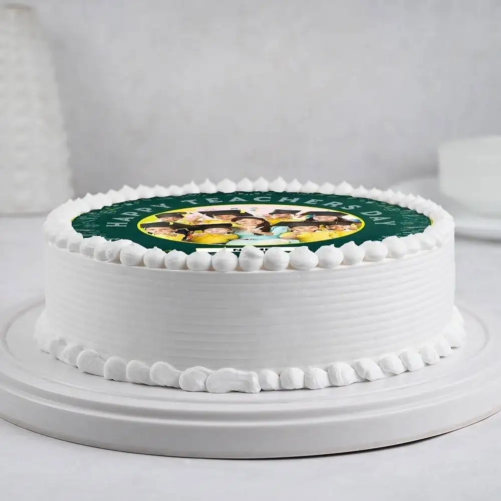 Personalised Vanilla Cake