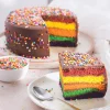 Rainbow Cakes