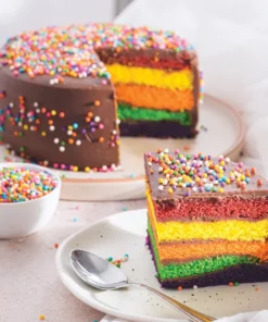 Rainbow Cakes