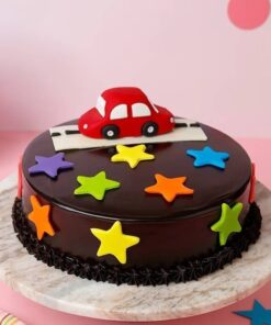 Truffly Fondant Car Cake