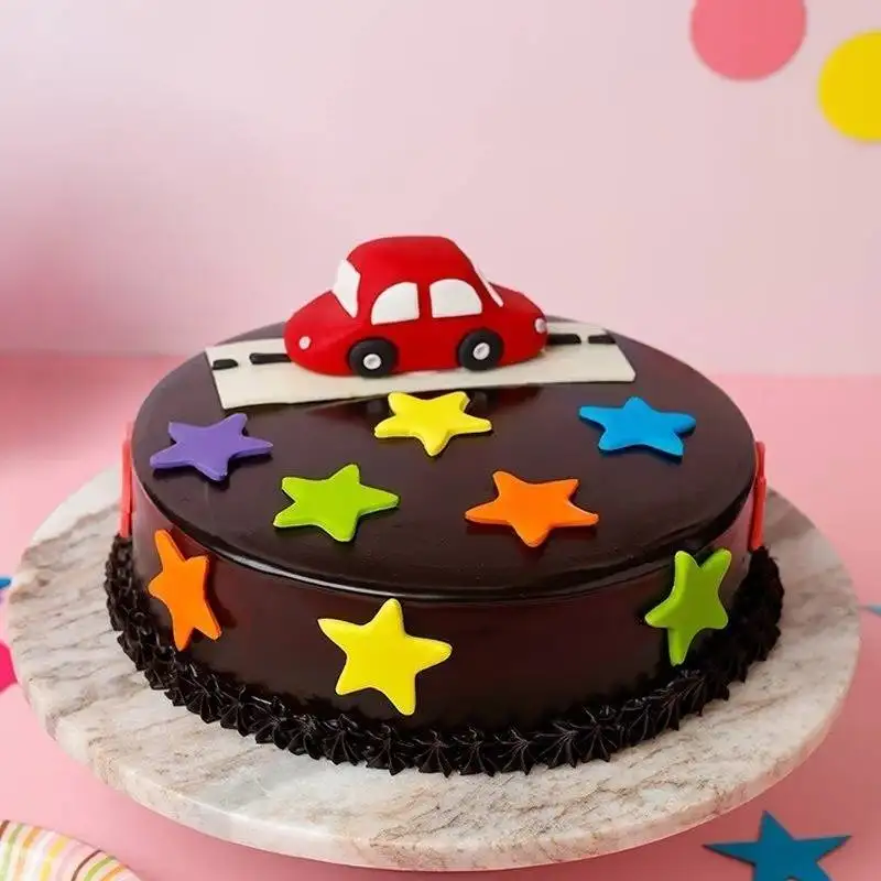 Truffly Fondant Car Cake