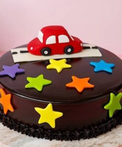 Truffly Fondant Car Cake