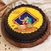 Chocolaty Karwa Chauth Cake