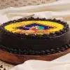 Chocolaty Karwa Chauth Cake