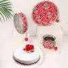 Creamy Cake with Karwa Chauth Pooja Set