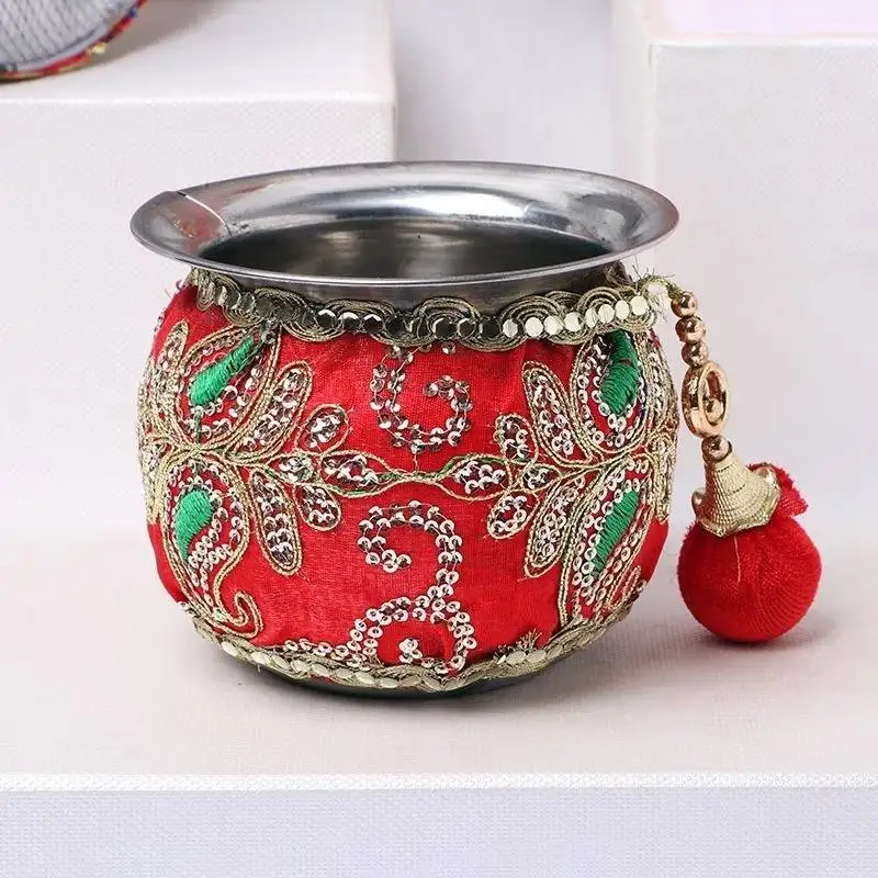 Creamy Cake with Karwa Chauth Pooja Set