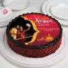 Delicious Personalized Cake For Karwa Chauth