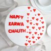 Hearty Cake For Karwa Chauth