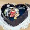 Personalized Karwa Chauth Cake