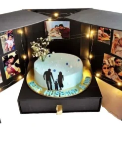 Birthday Special Surprise Box Cake