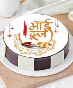 Chocolaty Bhai Dooj Cake