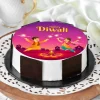 Colourfull Diwali Photo Cake