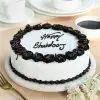 Creamy Choco Bordered Cake