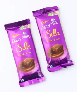 Dairy Milk Silk with Tea Candles