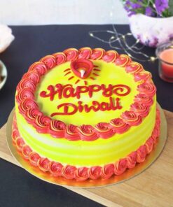 Delicious Creamy Deepawali Cake