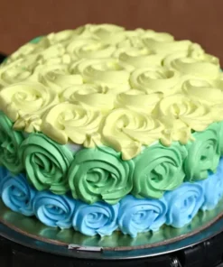 Alternative view of Delicious Rosy Bomb Cake