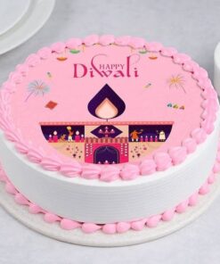 Diwali Special Lighting Photo Cake
