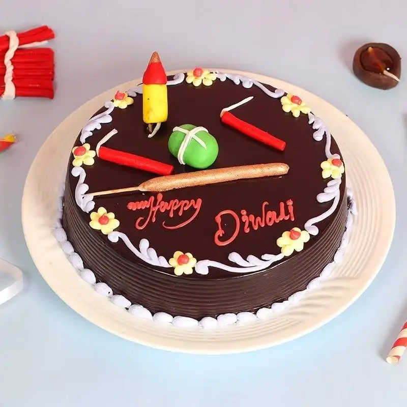 Fondant Crackers with Choco Cake