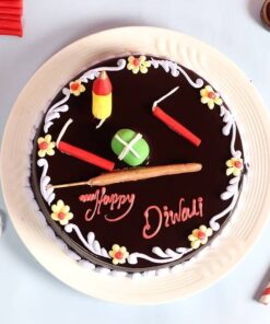 Fondant Crackers with Choco Cake