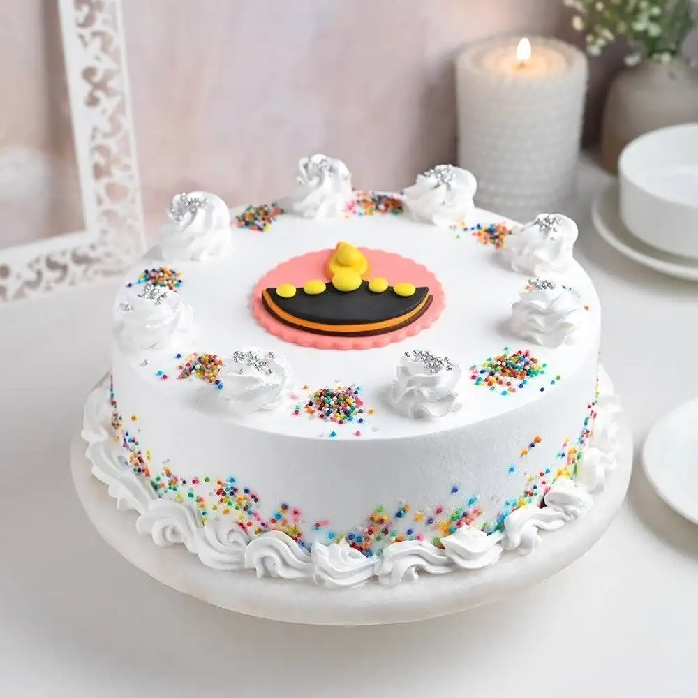 Sparkly Diya Cake