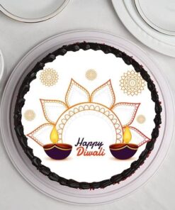 Velvety & Chocolaty Diwali Special Cake