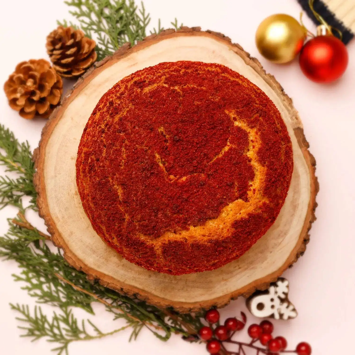 Velvety Showered Plum Cake