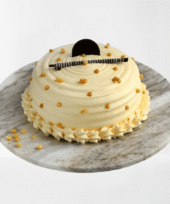 Butterscotch Loaded with Nuts Cake