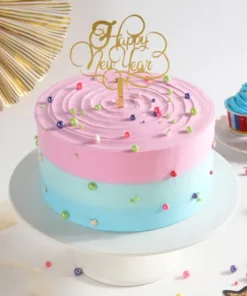 Colourfull New Year Cake