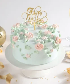 Delicious Rosy Designer Cake