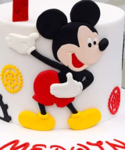 Designer Mickey Cake for First Birthday