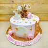 First Birthday Designer Theme Cake